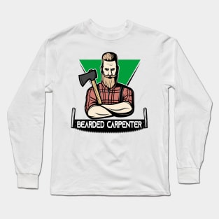 Bearded Carpenter Long Sleeve T-Shirt